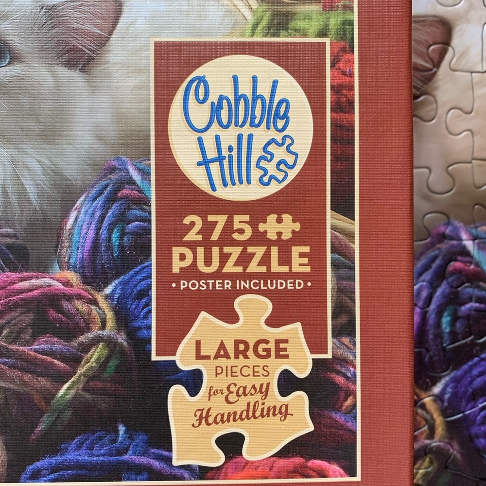 Cobble Hill Cat and Yarn Puzzle 275 - Picture 3 of 8